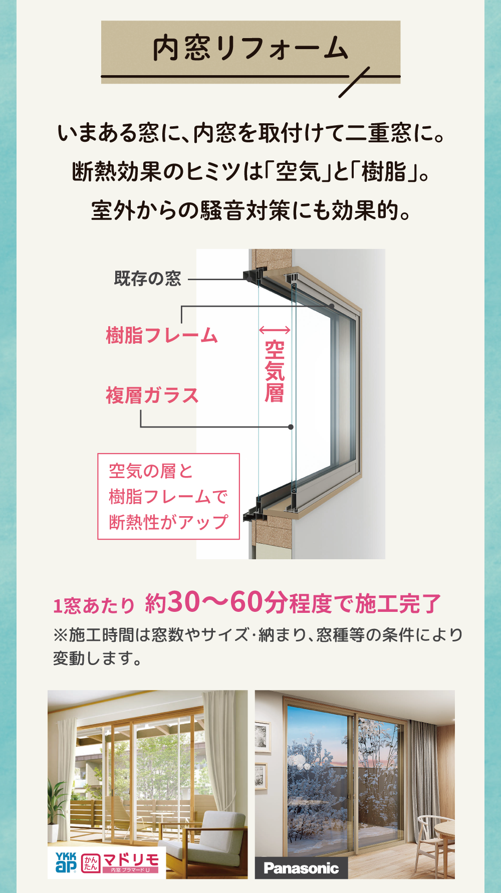 内窓リフォーム