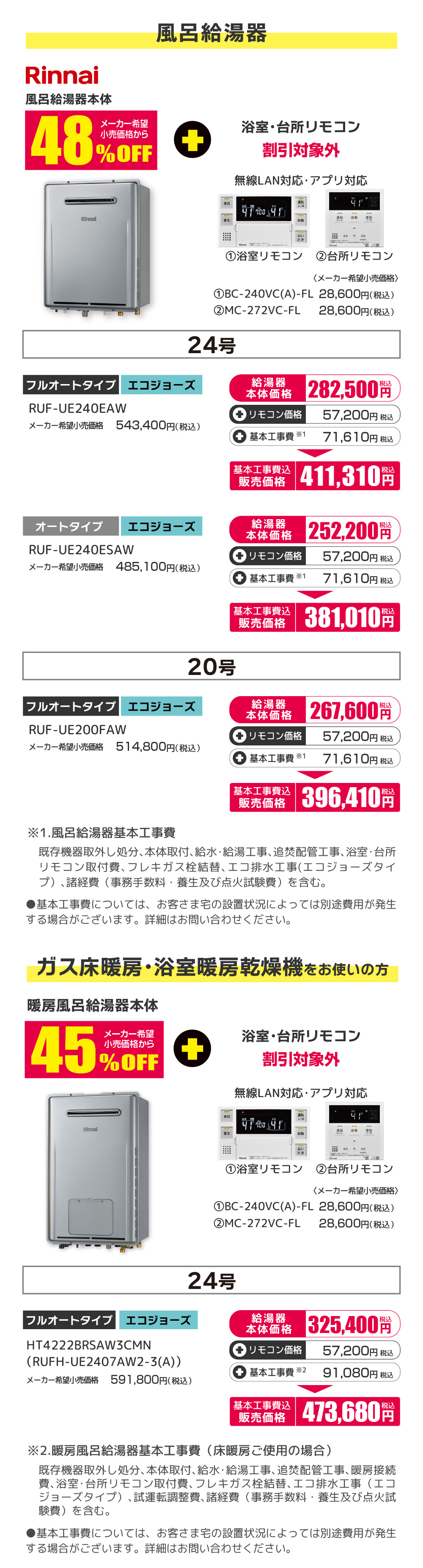 ウルトラファインバブル給湯器